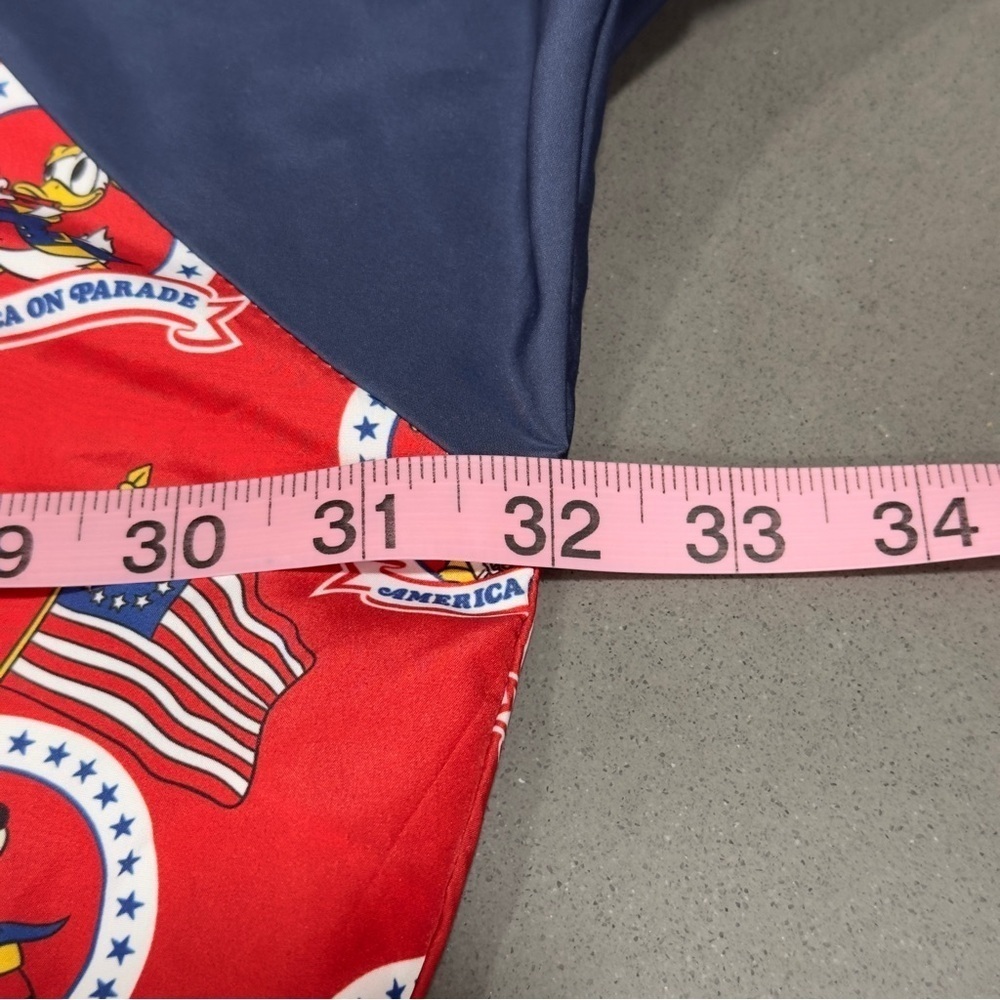 WALT DISNEY WORLD 50 Year Anniversary Mickey & Friends Pull Over Windbreaker L - Picture 11 of 12